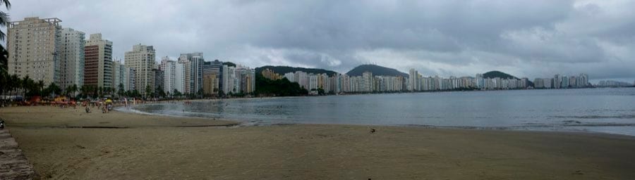 Praia Astúrias, Guarujá